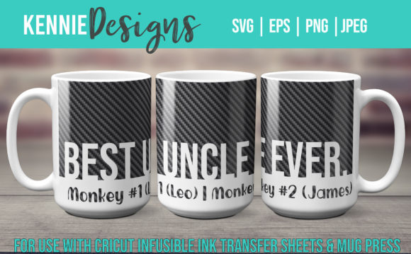 Best Uncle Ever Single Line SVG Drawing