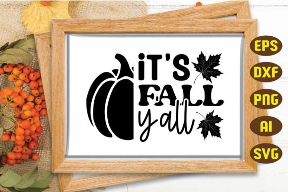It's Fall Y All SVG